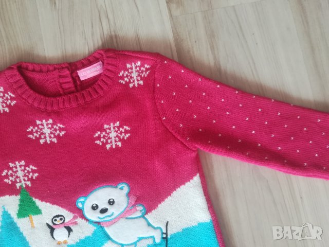 Зимна рокля за момиче LC Waikiki 4-5 г, снимка 2 - Детски рокли и поли - 30496320