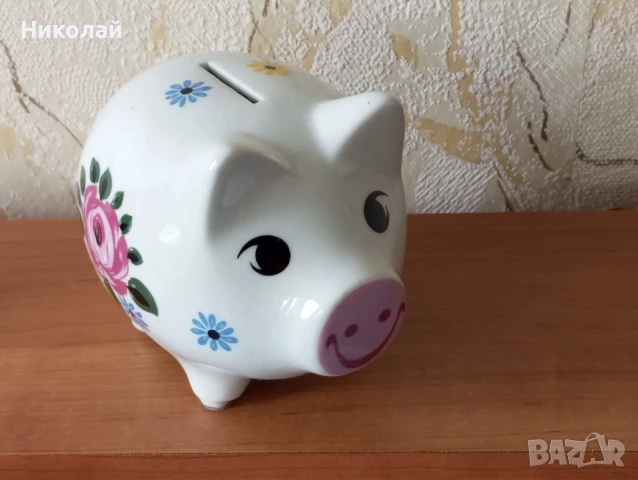 Прасенце касичка от порцелан, снимка 3 - Колекции - 50578637