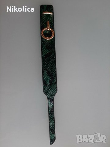 Ефектни гривни от естествена кожа със змийски ефект. НОВИ! , снимка 8 - Други - 29280987