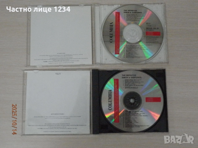 Simon & Garfunkel - The Definitive Simon and Garfunkel - 1991 , снимка 2 - CD дискове - 46458800