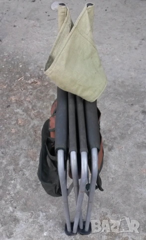 Ретро сгъваем метален градински стол, снимка 15 - Столове - 54084526