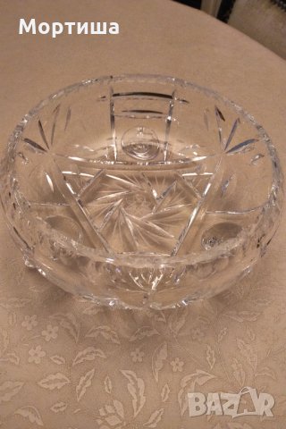 Бохемия великолепна кристална бонбониера , снимка 4 - Декорация за дома - 29755081
