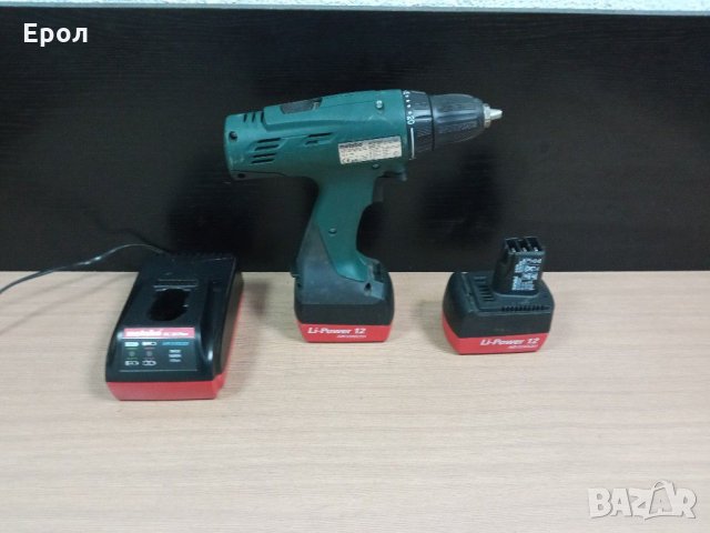 METABO-BSZ 12-Винтоверт-12-волта-2.2ah li ion., снимка 4 - Винтоверти - 29701596