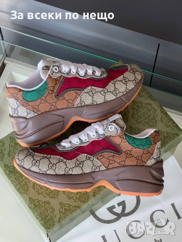 Gucci Унисекс Маратонки👟Мъжки Маратонки👟Дамски Спортни Обувки Гучи Код SK1128, снимка 2 - Маратонки - 53896160