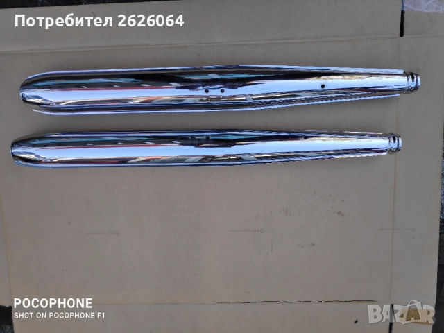 Чисто нови ауспуси за мотоциклет JAWA TS 350