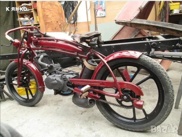 Мотопед Motobecane 49cc Mobylette Moped, снимка 8 - Мотоциклети и мототехника - 48803344