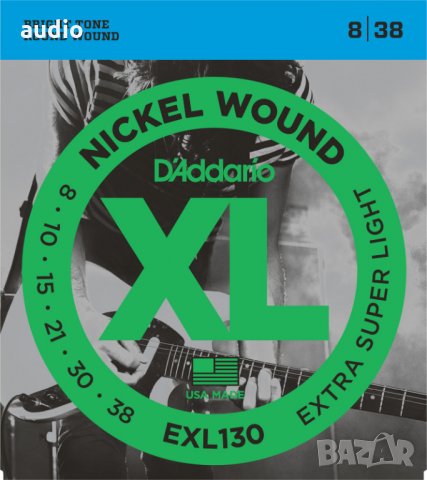 Струни за Електрическа китара D’addario EXL130, снимка 1