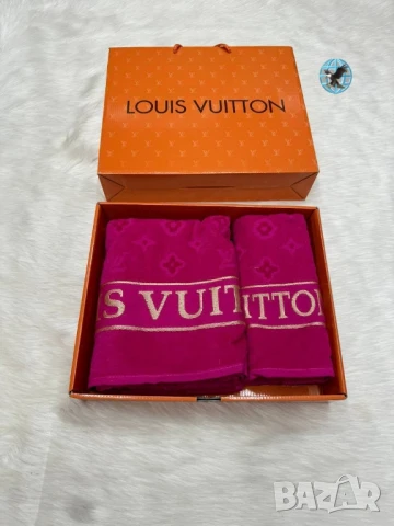плажни хавлии в кутия louis vuitton Victoria's secrets hermes hugo boss gucci , снимка 5 - Хавлиени кърпи - 50592795