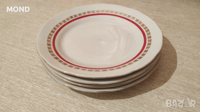 Български процелан - комплект чинии, снимка 13 - Чинии - 52866187