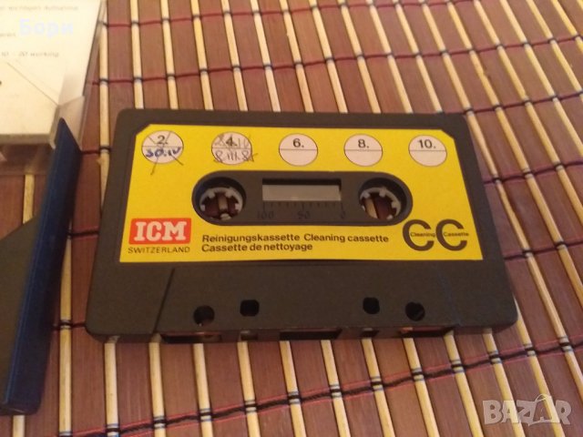Почистваща касета ICM SWITZERLAND, снимка 2 - Аудио касети - 29465380