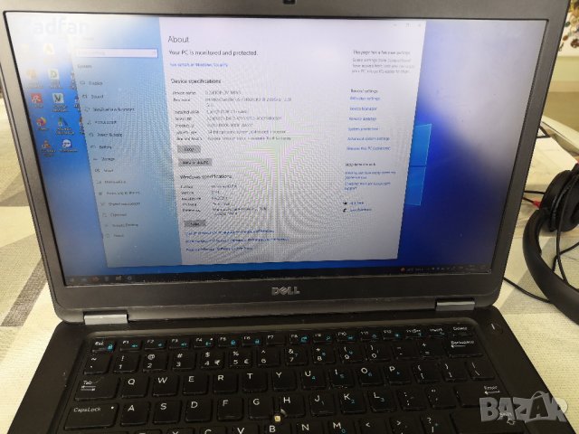 Лаптоп DELL E5450 14" FULL HD, i5-4310U, RAM 8G, 250 SSD, снимка 6 - Лаптопи за дома - 37711902