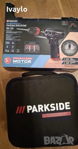 Акумулаторна бормашина/винтоверт PARKSIDE PERFORMANCE PBSPA 12 C3, снимка 4 - Винтоверти - 56206507