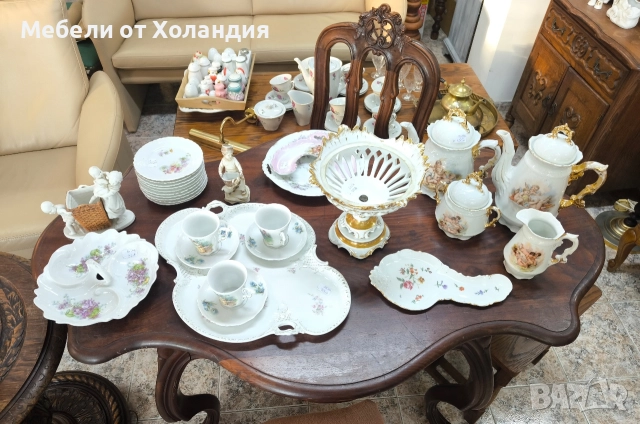 Сервиз за кафе/чай от костен порцелан Royal Stuart, снимка 13 - Сервизи - 52813819