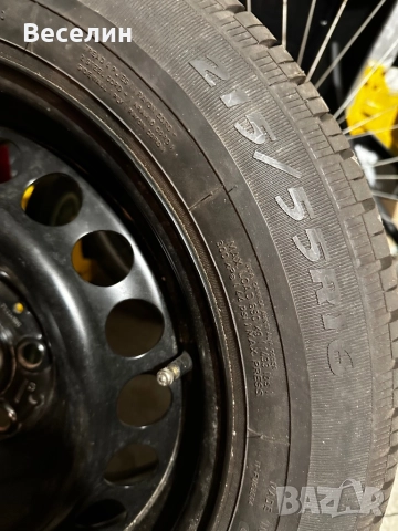 Резервна джанта с гума мерцедес., снимка 4 - Гуми и джанти - 51953736