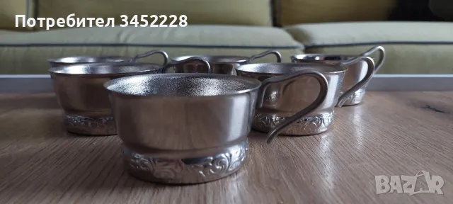 подстакани за ценители 6 броя отлични , снимка 2 - Чаши - 48425231