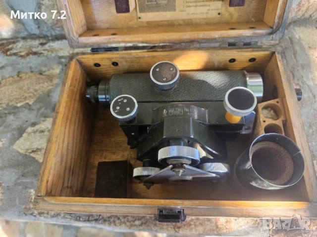 Carl Zeiss Jena Ni 030 нивелир , снимка 7 - Измервателни инструменти - 55786475