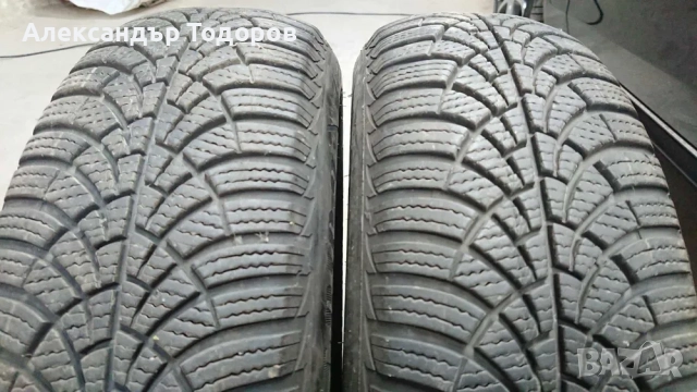 ЗИМНИ гуми 2 бр. GOODYEAR ULTRAGRIP 9 185-65-R15 88T DOT2218, снимка 2 - Гуми и джанти - 52131459