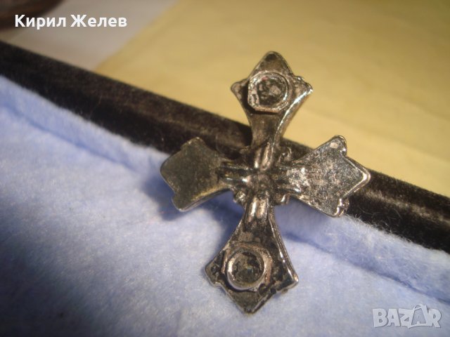 СРЕБРИСТО КРЪСТЧЕ - АПЛИКАЦИЯ НЕО-ГОТИК СТИЛ МЕТАЛНО 27232, снимка 4 - Други - 36901571