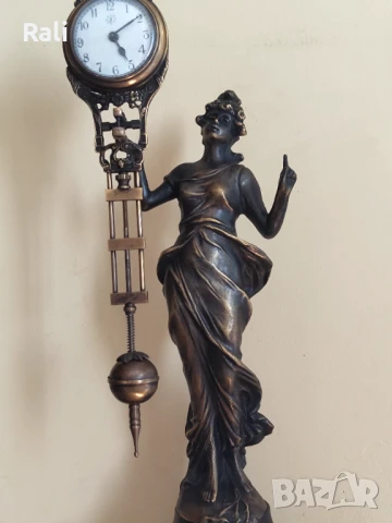 Настолен бронзов часовник 5, снимка 2 - Други - 51312261