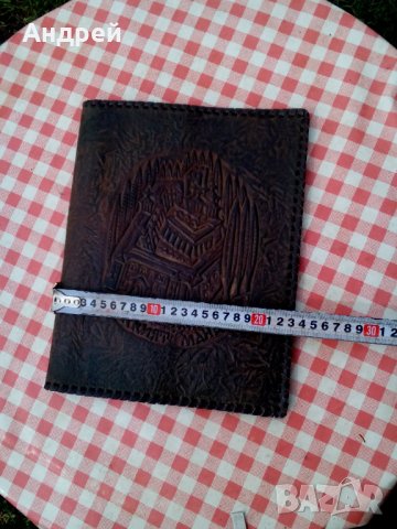 Стара кожена папка #3, снимка 6 - Други ценни предмети - 29132441