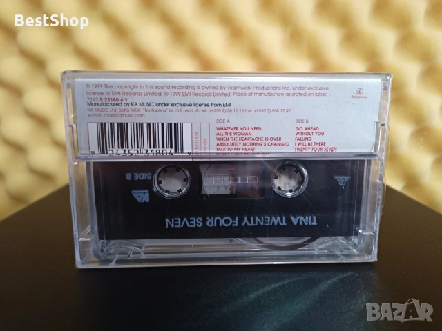 Tina Turner - Twenty four seven, снимка 2 - Аудио касети - 53338803