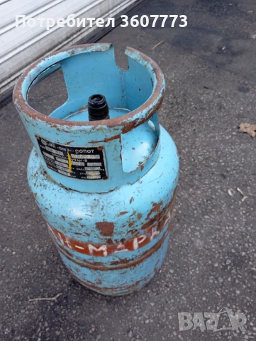 Бутилка за газ пропан бутан 27л , 10 кг, снимка 3 - Други стоки за дома - 53132172