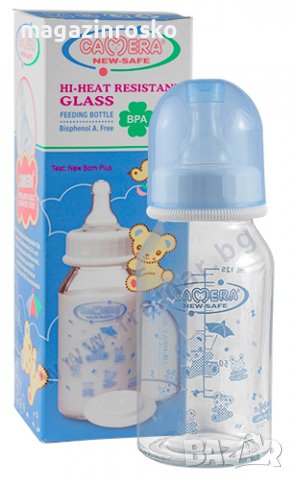 Стъклено шише. Камера , снимка 2 - Прибори, съдове, шишета и биберони - 39705692