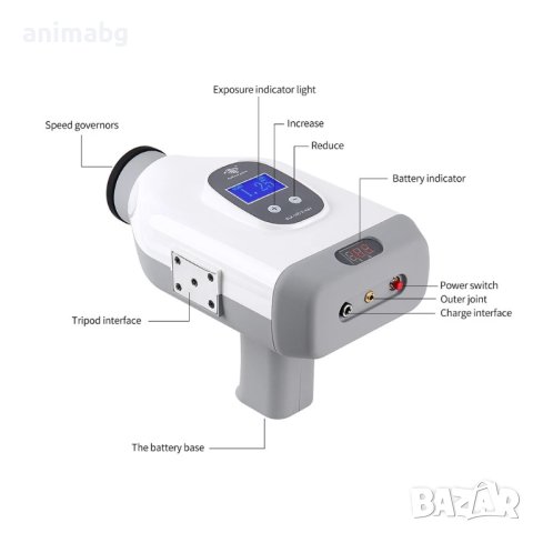 ANIMABG Преносим дигитален рентгенов апарат, BLX-8 Plus, Висока честота 30кHz, снимка 8 - Стоматология - 42030681