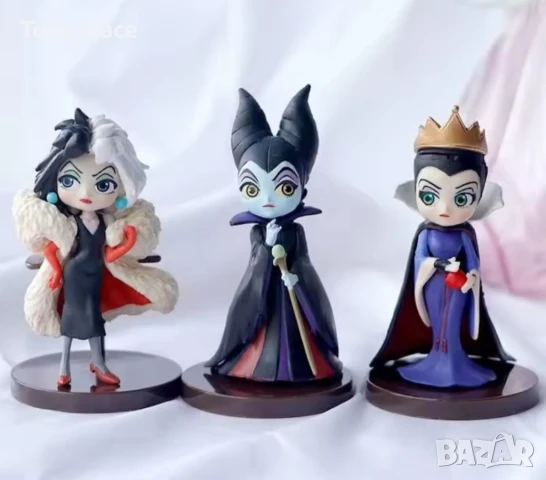 Комплект на лошите на Дисни - Круела де Вил, Злодеида, Злата мащеха