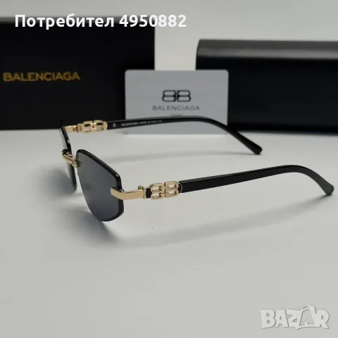 Дамски слънчеви очила Balenciaga Rimless BB Edition Black Cat Eye нови