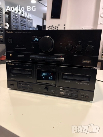 Technics SU-X102 & Technics RS-X102, снимка 4 - Ресийвъри, усилватели, смесителни пултове - 53946143