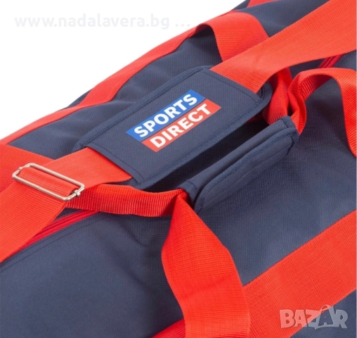 Сак Куфар Чанта Раница Sports Direct Holdall - Blue Red White, снимка 4 - Сакове - 51467700