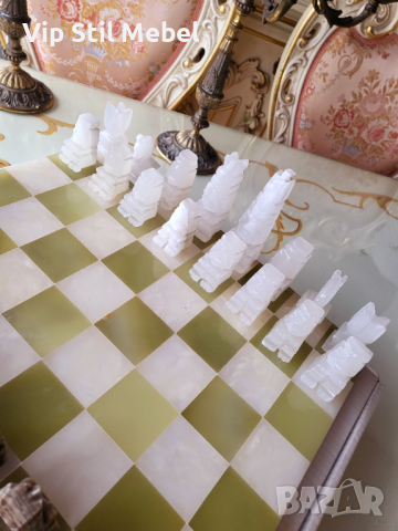 Мраморен шах , снимка 4 - Колекции - 44667088