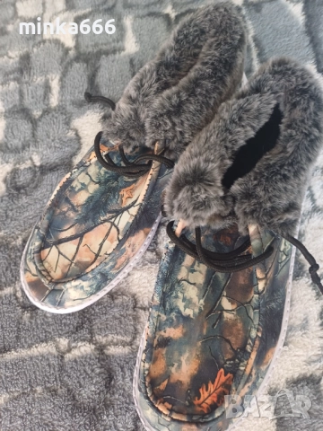 Дамски мокасини с пух., снимка 5 - Дамски ежедневни обувки - 52913853