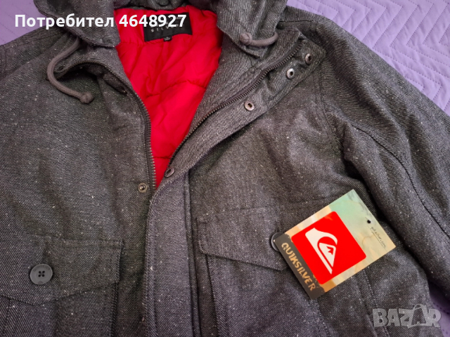 Зимно яке QUIKSILVER, снимка 2 - Якета - 52687055
