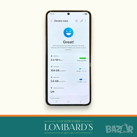 Samsung S23 128 GB 8 RAM, N: 130764, снимка 2 - Samsung - 56267231