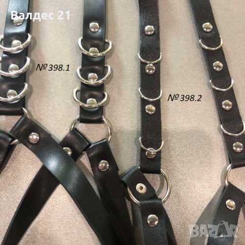 Кожен чокър в стил BDSM, снимка 2 - Други - 37110592