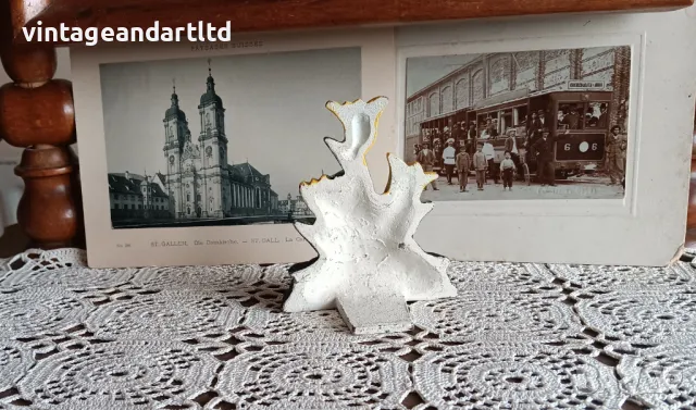 Антикварен стопер за врата, чугун, Англия, снимка 4 - Антикварни и старинни предмети - 47472549