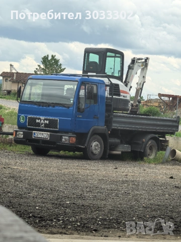 Услуги с мини багер и самосвал