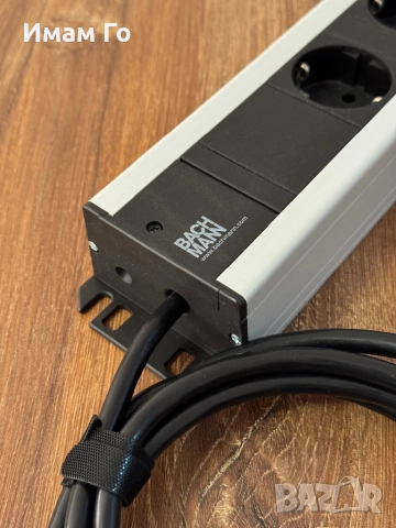 Професионален разклонител Bachmann (12 гнезда) – Без прекъсвач (Art. 300.002), снимка 2 - Друга електроника - 52562348