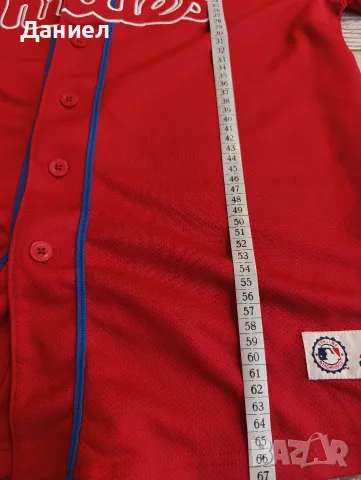 Бейзболна риза на Philadelphia Phillies , снимка 8 - Бейзбол - 55711594
