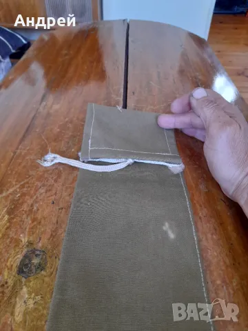 Стар брезентов калъф #4, снимка 5 - Други ценни предмети - 50259013
