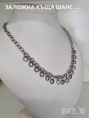 Сребърен синджир 925 проба , снимка 2 - Колиета, медальони, синджири - 40706489