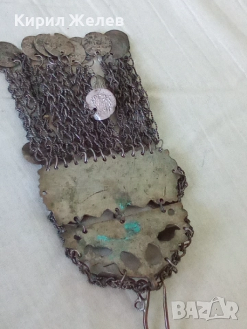 Възрожденски накит трепка сребърна 32446, снимка 13 - Антикварни и старинни предмети - 52233577