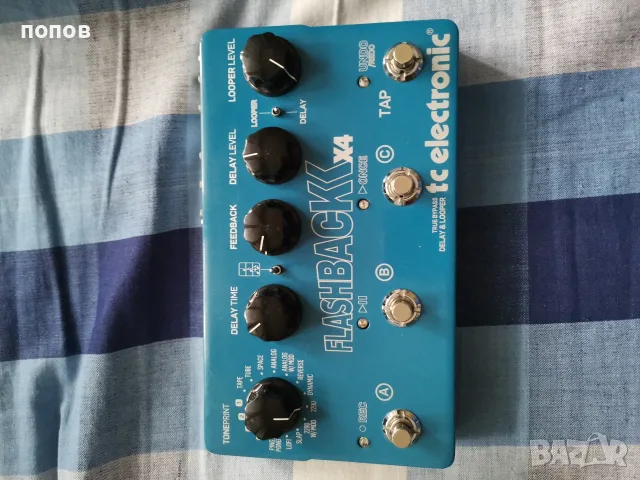 Tc electronic flashback delay x4 stereo /looper , снимка 4 - Китари - 56269156