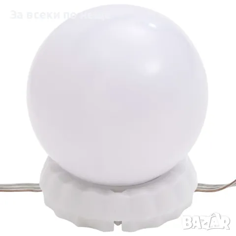 Огледален шкаф с LED, опушен дъб, 60x31,5x62 см, снимка 4 - Шкафове - 47415104