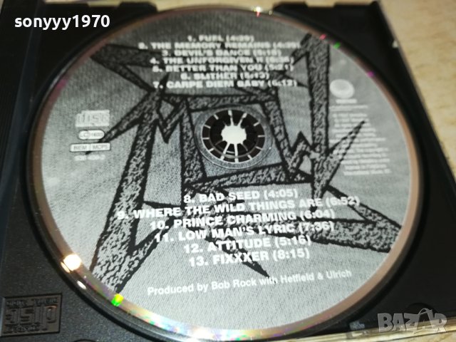 METALLICA CD 3010231459, снимка 16 - CD дискове - 42779636