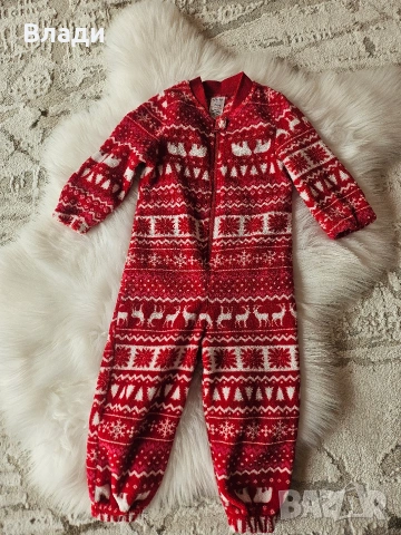 детски коледен гащеризон 2-3г