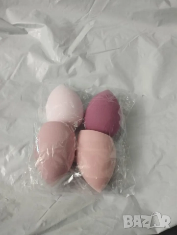 Комплект от 4 бр. тампони за нанасяне на грим , снимка 3 - Комплекти и лотове - 51802229