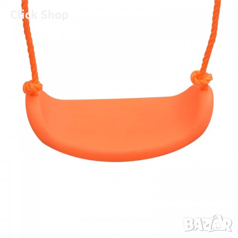 Комплект люлка и пързалка с 3 оранжеви седалки, снимка 4 - Градински мебели, декорация  - 37692266